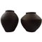 Danish Ceramic Vases, Set of 2 1