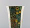Große Goebel Vase aus Porzellan mit Gustav Klimt Blumenmotiv 3
