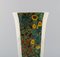 Large Goebel Vase in Porcelain with Gustav Klimt Floral Motif 3