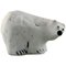 Vintage Ceramic Polar Bear Figurine by Henrik Allert for Pentik, Finland 1