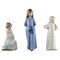 Porcelain Figures from Nao and Lladro, Set of 3 1