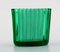 Arthur Percy for Nybro Sweden Collection of Green Art Glass, Set of 9 9