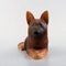 Lisa Larson for Gustavsberg German Shepherd in Glazed Stoneware 2