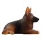 Lisa Larson for Gustavsberg German Shepherd in Glazed Stoneware 1