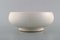 White Glazed Ceramic Bowl in Modern Design from Kähler, HAK, 1960s 2