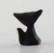 Walter Bosse for Herta Baller Black Gold Line Cat in Bronze, 1950s, Image 3