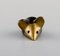 Walter Bosse for Herta Baller Black Gold Line Mouse in Bronze, 1950s, Image 5