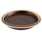 Saxbo Large Ceramic Dish or Bowl in Brown Glaze 1