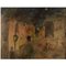 Crayon, Pencil and Watercolor on Paper Scenery from Paris by Mogens Vantore, Image 1