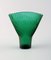 Vaso Arthur Percy per Nybro Sweden in vetro verde, set di 3, Immagine 3