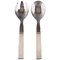 Bernadotte Silberbesteck Georg Jensen Salatbesteck, 2er Set 1