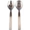 Bernadotte Silver Cutlery Georg Jensen Salad Set, Set of 2 1