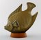 Rörstrand Stoneware Fish Figure by Gunnar Nylund 2