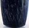 Rörstrand Gunnar Nylund Rubus Ceramic Vase in Blue Glaze 3