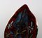 Italienische Design Keramik Schale mit Frau Motiv, 1960er 2