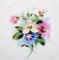 Hand-Painted Flower Deep Plates from Bing & Gröndahl, Set of 7 5