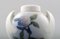 Jugendstil Vase aus Porzellan in Blumen-Optik von Bing & Grondahl 3