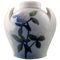 Vaso Art Nouveau in porcellana con fiore di Bing & Grondahl, Immagine 1
