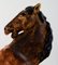 Cavallo Andersen Michael Andersen in ceramica in diverse tonalità di marrone, Immagine 3