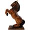 Michael Andersen Rearing Horse in Ceramic in Different Shades of Brown 1