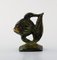 Austrian Fish Sculpture by Walter Bosse for Herta Baller, 1950s 2