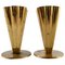 Brass Vases from Ystad Metall, 1950s, Set of 2, Image 1