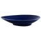 Ceramic Blue Flame Bowl by Hertha Bengtson for Rörstrand, 1960s 1