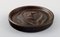 Royal Copenhagen Jais Nielsen Ceramic Plaque in Brown Glaze, Image 2