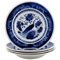 Deep Plate in Faience, 1920s, Set of 4, Image 1