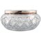 Crystal Bowl with Silver Border, 1930s 1