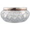 Crystal Bowl with Silver Border, 1930s, Image 1
