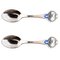 Christmas Spoons from Grann and Laglye, 1948, Set of 2, Image 1