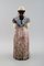 Figura grande de mujer con cancionero de Michael Andersen Ceramics from Bornholm, Imagen 3