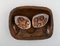 Reliefs of Ceramic Faces by Lars Bergsten, 1960s, Set of 2, Image 2