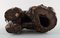 Skandinavische Keramikfigur eines Braunen Bären aus glasiertem Steingut 7