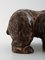 Figurine d'Ours Brun Ceramiste Scandinave en Grès Verni 6