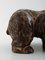 Skandinavische Keramikfigur eines Braunen Bären aus glasiertem Steingut 6