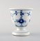 Blue Fluted Porcelain Egg Cups from Bing & Grondahl, 20th Century, Set of 4, Image 2