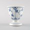 Blue Fluted Porcelain Egg Cups from Bing & Grondahl, 20th Century, Set of 4, Image 3