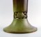 Ystad Brons Art Deco Vase aus patinierter Bronze, 1940er 3