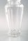Jarra o coctelera sueca moderna de cristal artístico de vidrio transparente, años 60, Imagen 3
