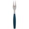 Large Meat Forks Stainless Steel and Green Plastic by Henning Koppel for Strata, 1970s, Set of 12, Image 1