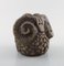 Ram in Glazed Stoneware by Paula von Freymann for Upsala-Ekeby, 1960s 4