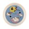 Plato Flying Moomins de porcelana con motivo de Moomin de Arabia, finales del siglo XX, Imagen 1