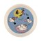 The Flying Moomins Porcelain Plate with Motif from Moomin from Arabia, Late 20th Century 1