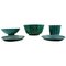 Small Dishes and Vases Set by Wilhelm Kage & Josef Ekberg for Gustavsberg Argenta, 1940s, Set of 5, Image 1