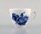 Blue Flower Braided Espresso Cup and Saucer Set from Royal Copenhagen, 1960s, Set of 8 3
