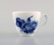 Blue Flower Braided Espresso Cup and Saucer Set from Royal Copenhagen, 1960s, Set of 8, Image 3