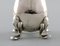 English Pepper Shaker in Silver, Late 19th Century, Imagen 3