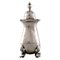 English Pepper Shaker in Silver, Late 19th Century, Imagen 1